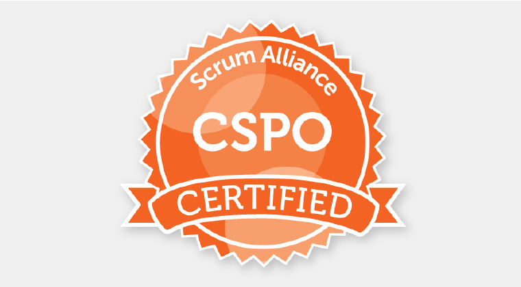 Scrum Product Owner Certified Badge