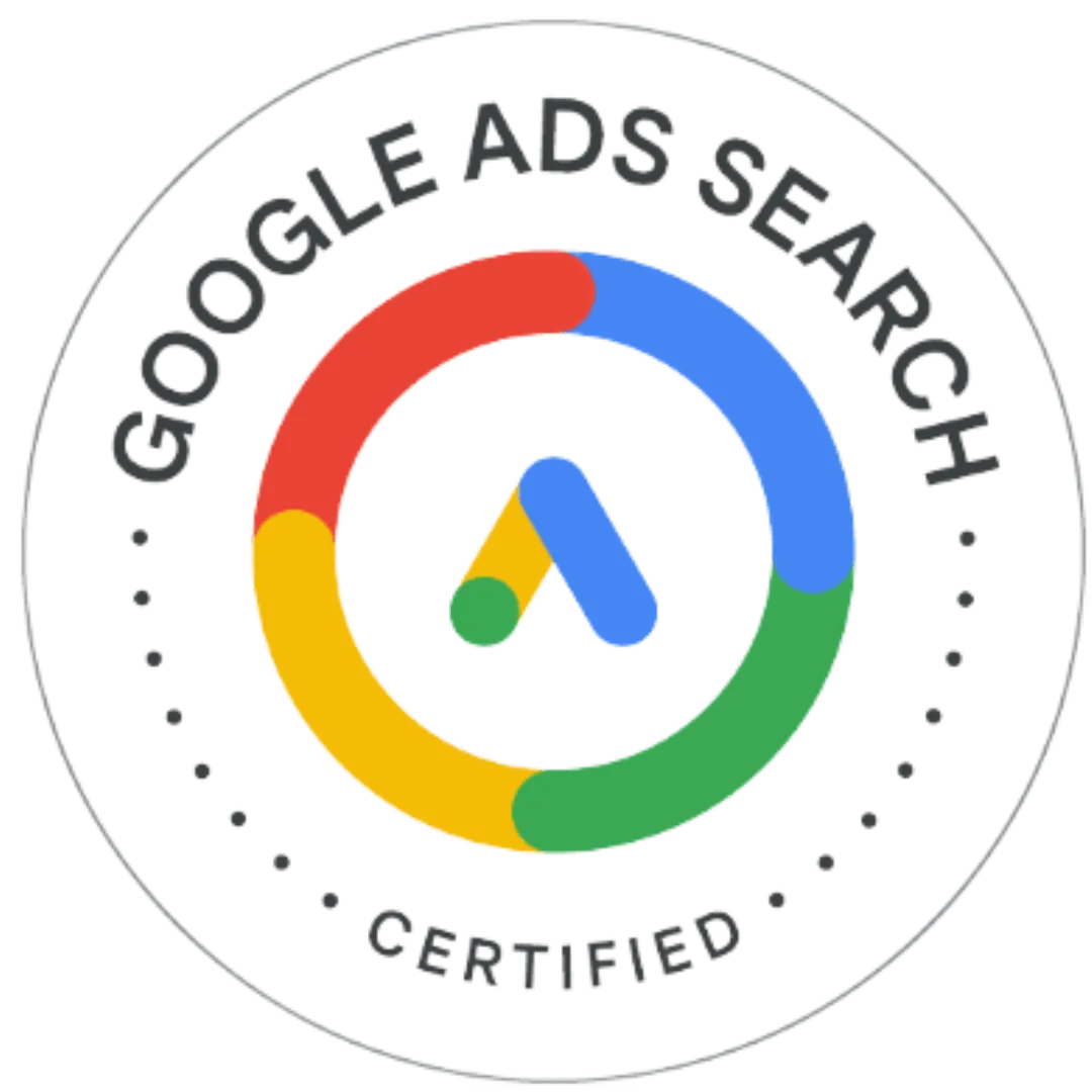 Google Ads Search Certification. Badge